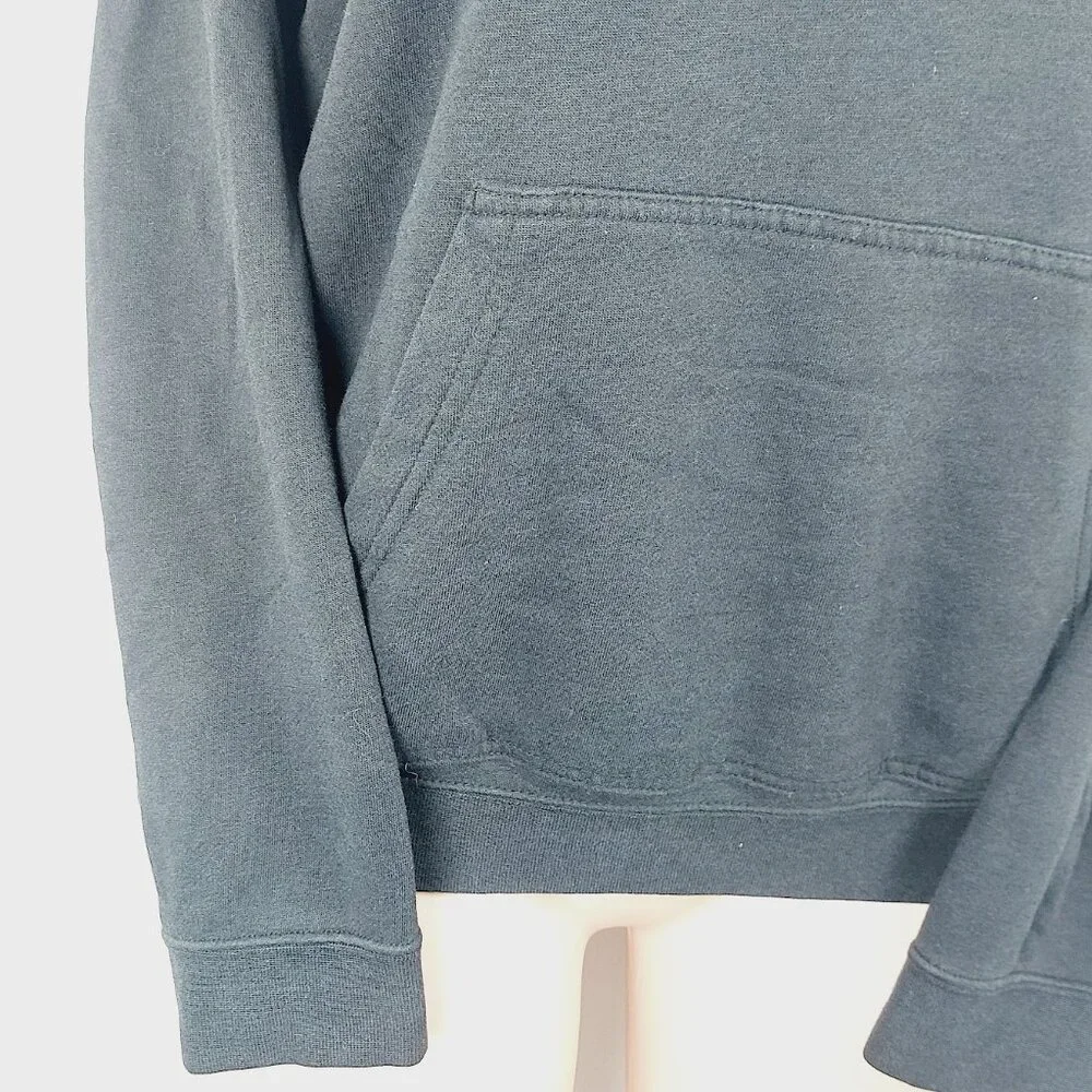 Nike Women's Black Sportswear Rally Funnel Neck Fleece Pullover Hoodie Size L